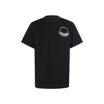 몽클레어 라운드넥 스탠다드 반팔 티셔츠