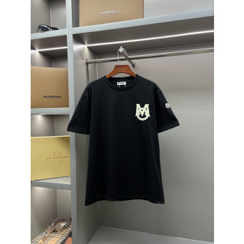 몽클레어 마스크 로고 반팔 티셔츠
