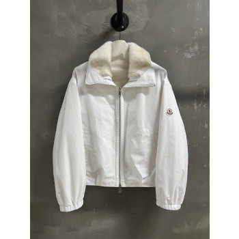 몽클레어 밍크 칼라 베스트