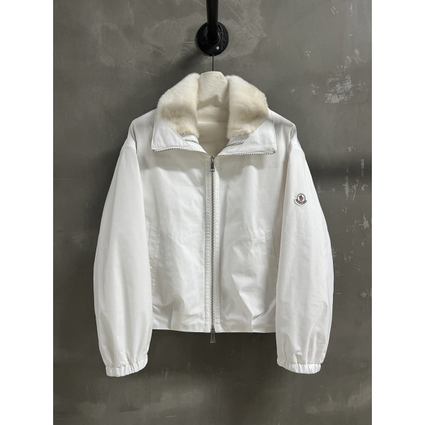 몽클레어 밍크 칼라 베스트