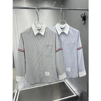 TB 컬러 블록셔츠