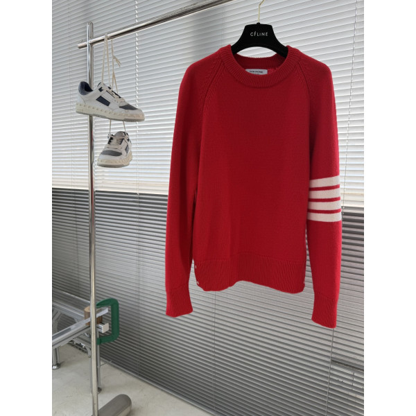 TB 스트라이프 울 풀오버 니트