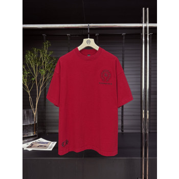 크롬하츠 루즈핏 반팔 티셔츠