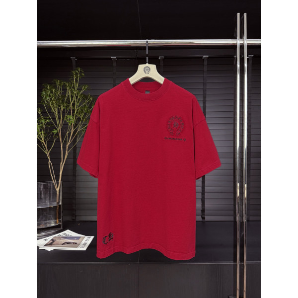 크롬하츠 루즈핏 반팔 티셔츠