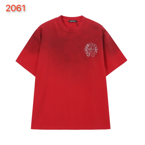 크롬하츠 아메리카 워시 패치 반팔 티셔츠