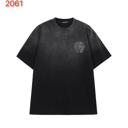 크롬하츠 아메리카 워시 패치 반팔 티셔츠