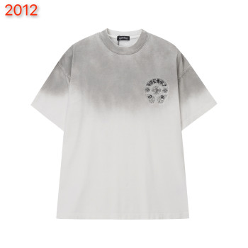 크롬하츠 아메리카 워시 패치 반팔 티셔츠