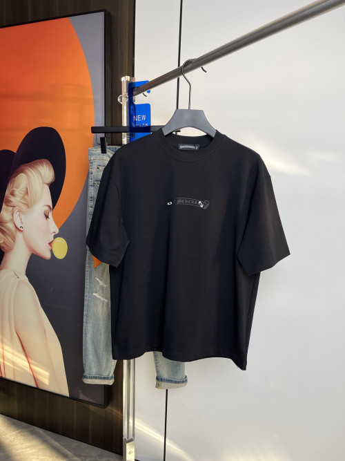 크롬하츠 자수 프리팅 반팔 티셔츠