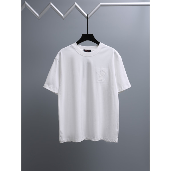 LV 로고 반팔 티셔츠