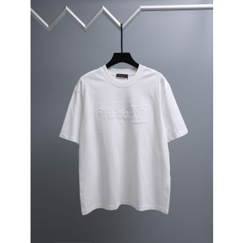 LV 로고 반팔 티셔츠