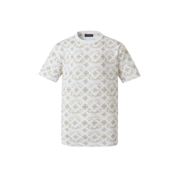 LV 숏 라운드넥 티셔츠