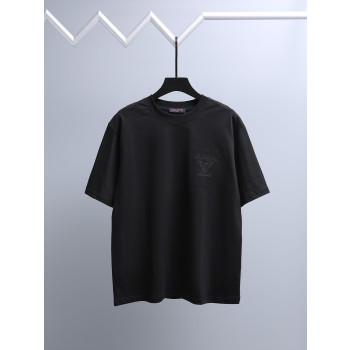 LV 로고 반팔 티셔츠