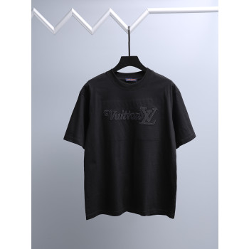 LV 로고 반팔 티셔츠