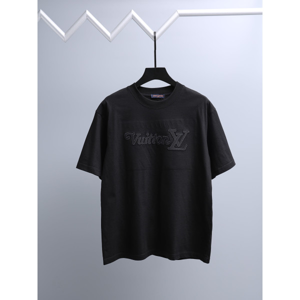 LV 로고 반팔 티셔츠