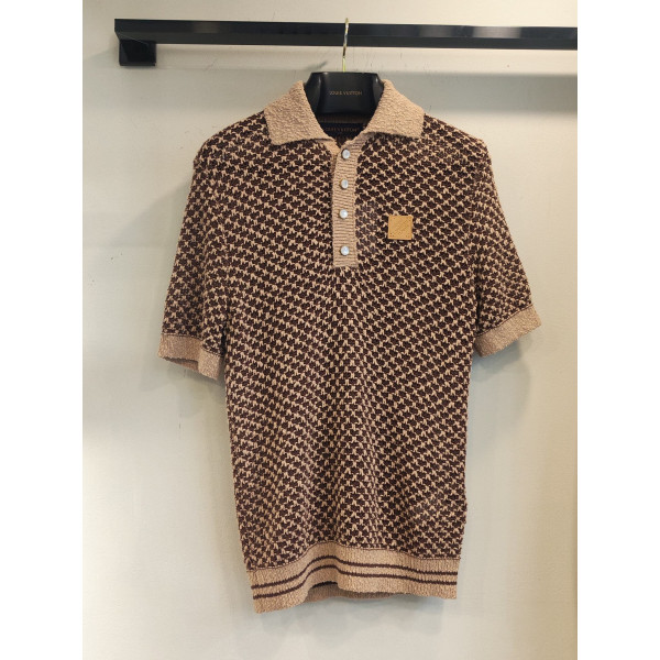 LV 할로우 피시넷 폴리에스터 셔츠