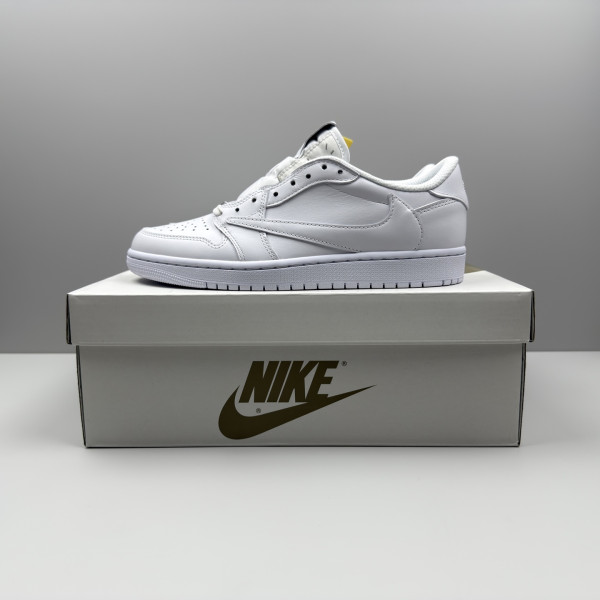 나이키 AJ1바브 코브랜딩 로우탑 퓨어 슈즈