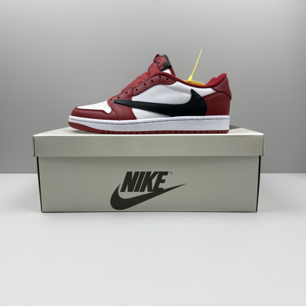 나이키 AJ1바브 코브랜딩 로우탑 퓨어 슈즈