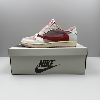 나이키 AJ1바브 코브랜딩 로우탑 퓨어 슈즈