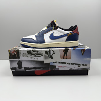 나이키 AJ1바브 코브랜딩 로우탑 퓨어 슈즈