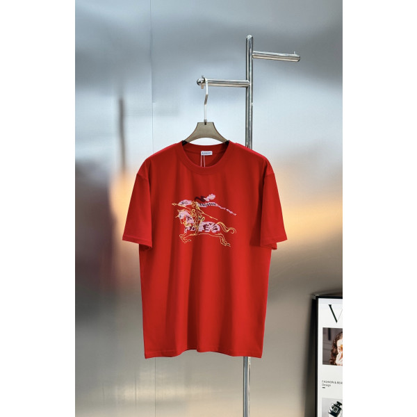 버버리 라운드넥 반발 티셔츠