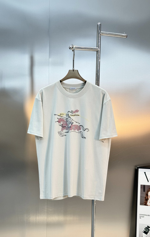 버버리 라운드넥 반발 티셔츠