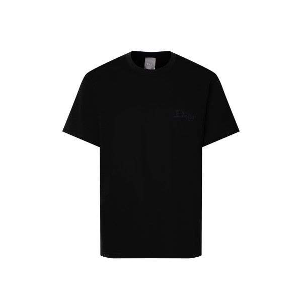 디올 입체 자수 로고 반팔 티셔츠