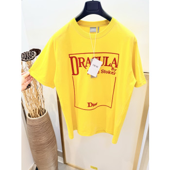 디올 헤비 인더스트리 풀프레임 자수 티셔츠