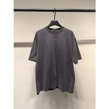 발렌시아가 레터자수 반팔 티셔츠