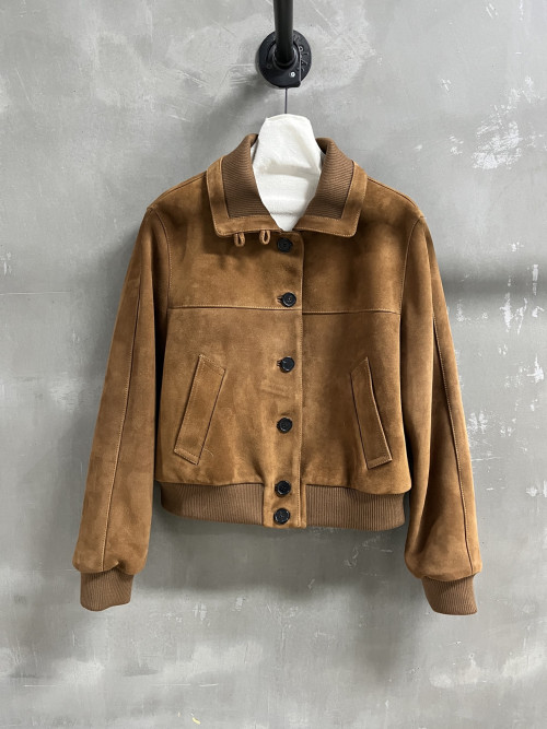 LP 스웨이드 양가죽 재킷