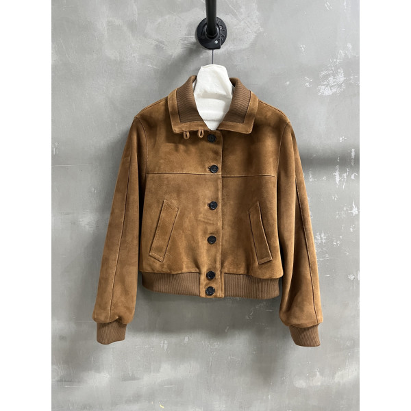 LP 스웨이드 양가죽 재킷