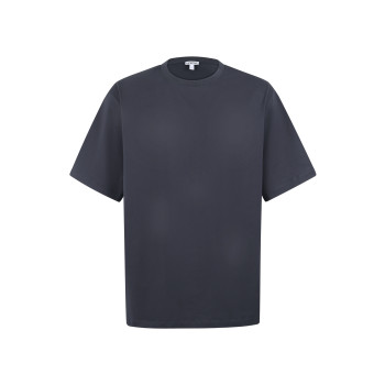 로에베 레이져 번트 패턴 라운드넥 반팔 티셔츠