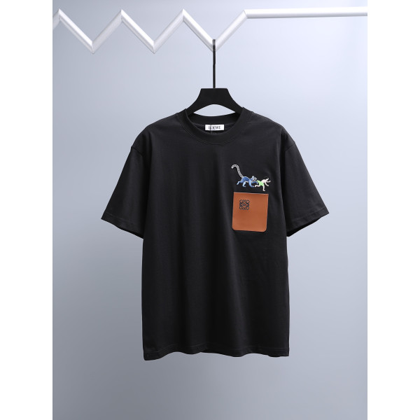 로에베 클래식 로고 반팔 티셔츠