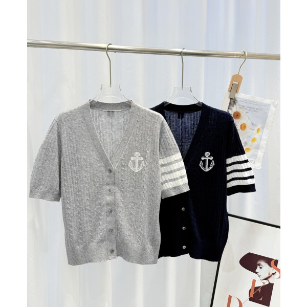 TB V넥 니트 가디건