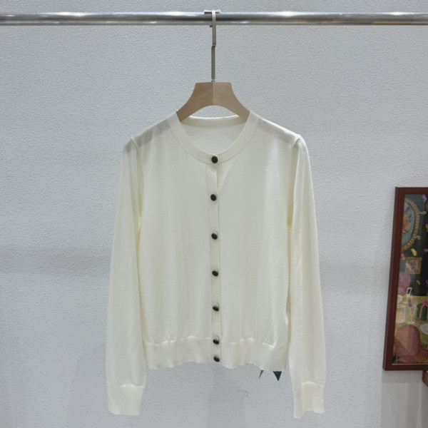 LP 메탈 버클 울 가디건