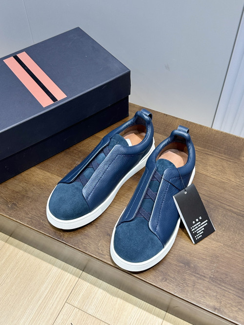 제냐 트리플 스티치 스니커즈