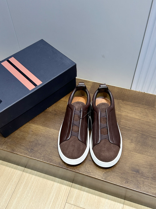 제냐 트리플 스티치 스니커즈