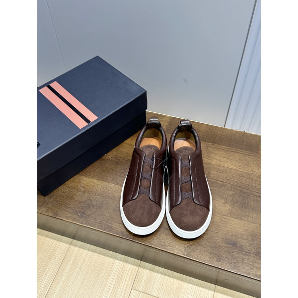 제냐 트리플 스티치 스니커즈