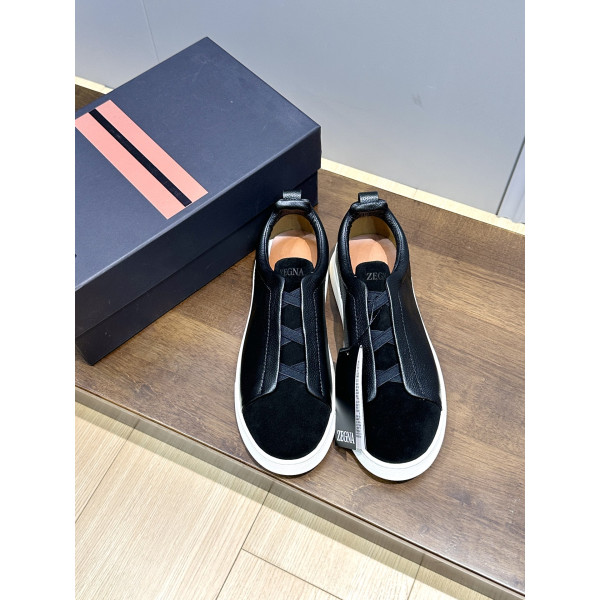 제냐 트리플 스티치 스니커즈