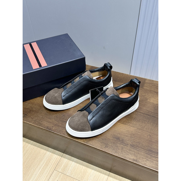 제냐 트리플 스티치 스니커즈