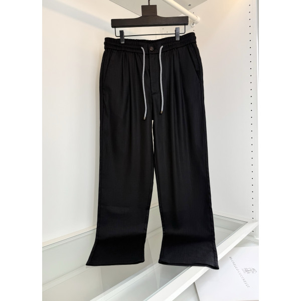 BC 헤링본 텐셀 린넨 스트라이트 팬츠