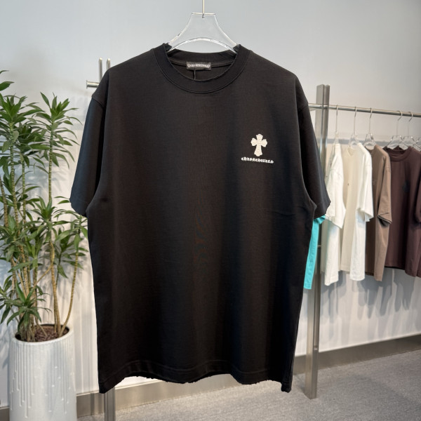 크롬하츠 라운드넥 반팔 티셔츠