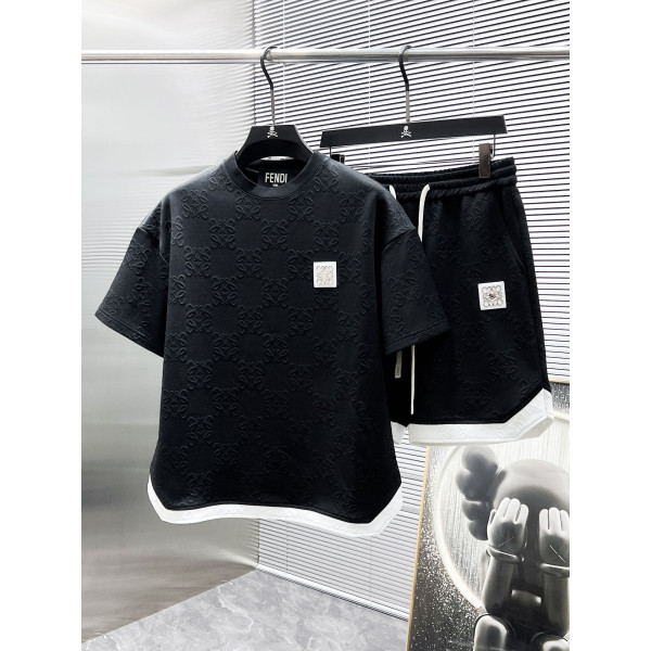 캐주얼 반팔 반바지 세트