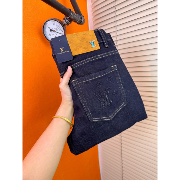 슬림 핏 데님 팬츠