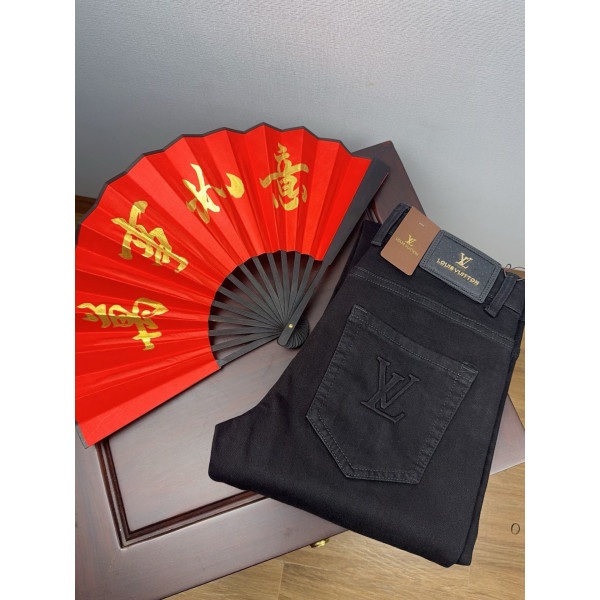 슬림 핏 데님 팬츠