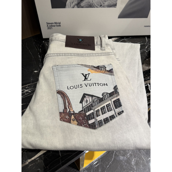 스트레이트 데님 팬츠