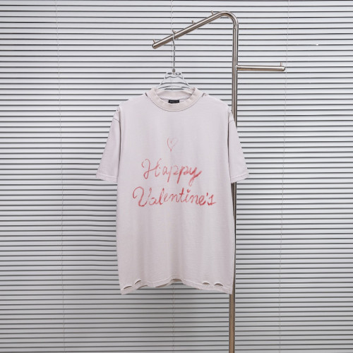 BLA 빈티지 디스트레스드 레터 숏 슬리브