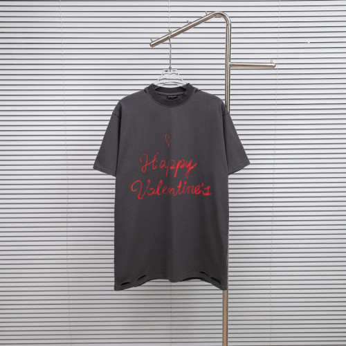 BLA 빈티지 디스트레스드 레터 숏 슬리브