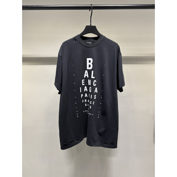 시력표 파손 숏 티셔츠