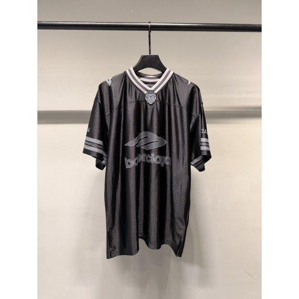 럭비 시리즈 3m 저지 V넥 반팔 티셔츠