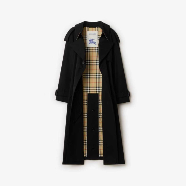 벨트 롱 트렌치코트